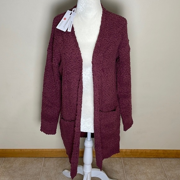 NWT Merokeety popcorn cardigan Size Medium - Picture 1 of 3